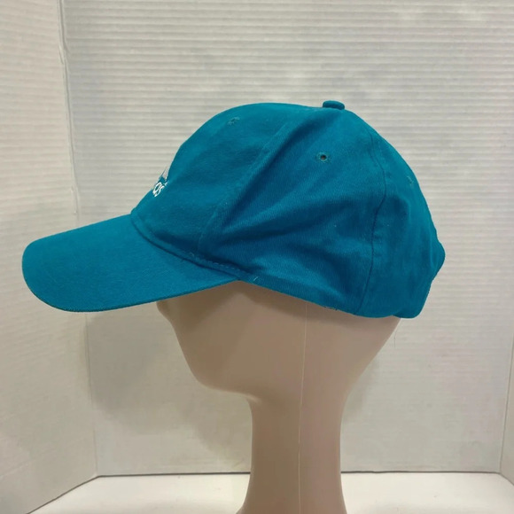 Adidas Blue Baseball Cap Hat One Size - Picture 2 of 7